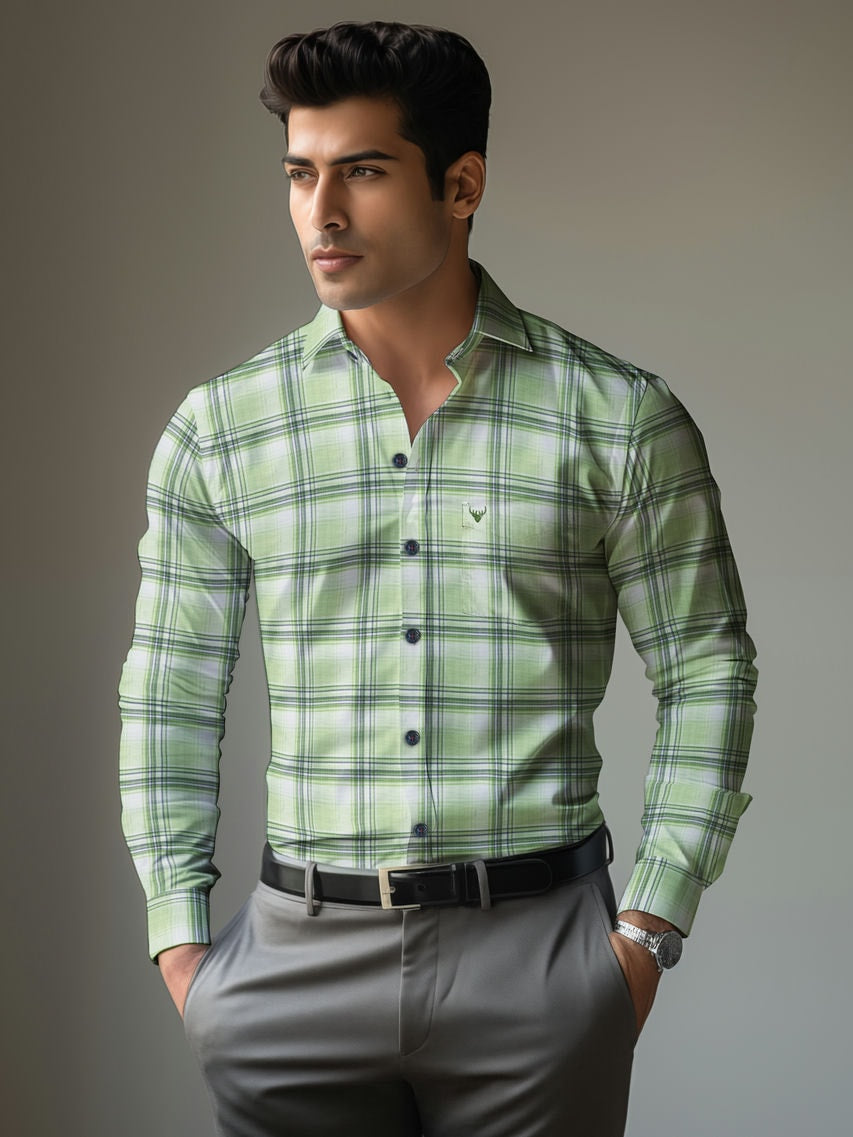 Green Plaid Check